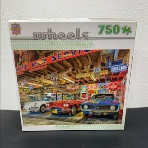 MASTERPIECES Porsche Corvette Camaro Linda Berman JIGSAW PUZZLE 750 PIECES NEW